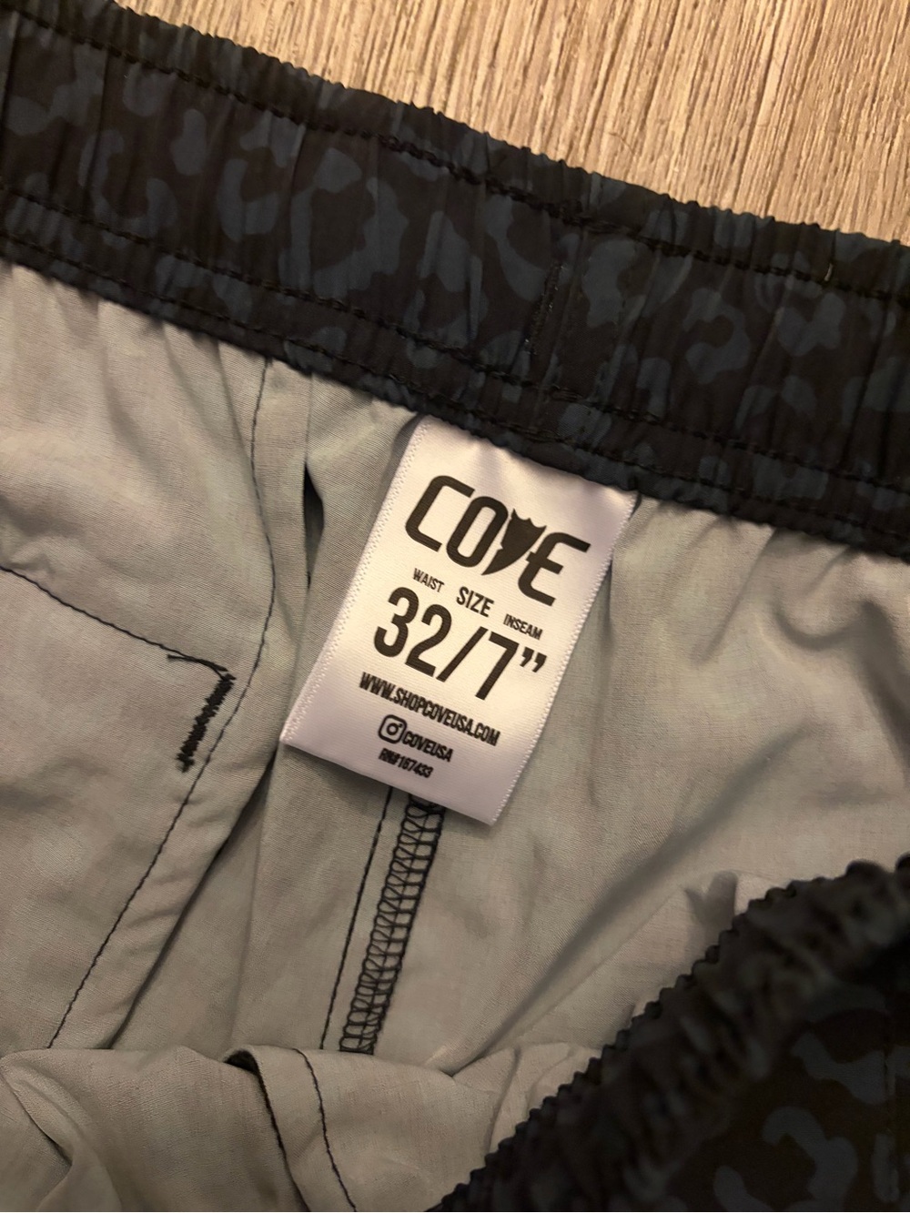 Cove Leopard Athletic Shorts - 32” 7inseam - Picture 3 of 3